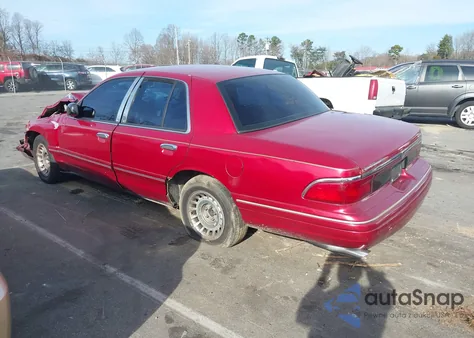 1997 Mercury Grand Marquis Gs from USA, damaged, VIN 2MELM74W8VX667379